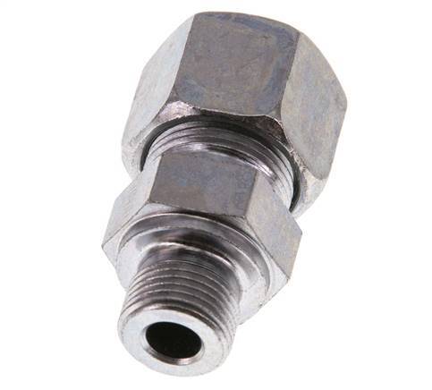 G 3/8'' Macho x 14S Anillo de corte recto de acero galvanizado 630 Barra DIN 2353