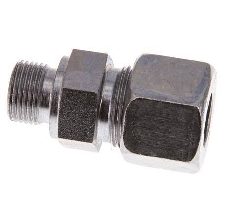 G 3/8'' Macho x 14S Anillo de corte recto de acero galvanizado 630 Barra DIN 2353