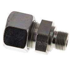 G 3/8'' Macho x 16S Anillo de corte recto de acero galvanizado 400 Bar DIN 2353