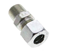 3/8'' NPT Male x 12L Zinc plated Steel Straight Cutting Ring 315 Bar DIN 2353 [2 Pieces]