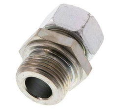 G 1'' Macho x 22L Anillo de corte recto de acero galvanizado 160 Bar DIN 2353
