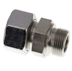 G 1'' Macho x 25S Anillo de corte recto de acero galvanizado 400 Bar DIN 2353