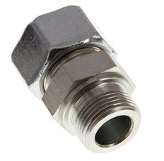 G 1'' Macho x 25S Anillo de corte recto de acero galvanizado 400 Bar DIN 2353