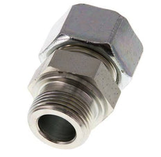 G 1'' Macho x 25S Anillo de corte recto de acero galvanizado 400 Bar DIN 2353