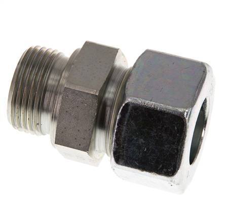 G 1'' Macho x 25S Anillo de corte recto de acero galvanizado 400 Bar DIN 2353