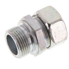 G 1'' Macho x 28L Anillo de corte recto de acero galvanizado 160 Bar DIN 2353