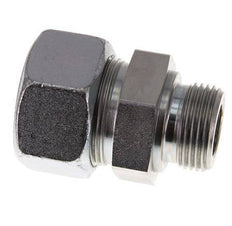 G 1'' Macho x 30S Anillo de corte recto de acero galvanizado 400 Bar DIN 2353