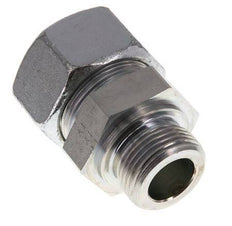 G 1'' Macho x 30S Anillo de corte recto de acero galvanizado 400 Bar DIN 2353