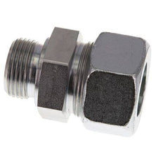 G 1'' Macho x 30S Anillo de corte recto de acero galvanizado 400 Bar DIN 2353