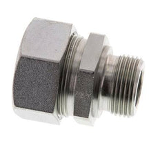G 1'' Macho x 35L Anillo de corte recto de acero galvanizado 160 Bar DIN 2353