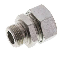 G 1'' Macho x 35L Anillo de corte recto de acero galvanizado 160 Bar DIN 2353
