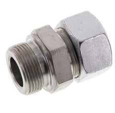 G 1 1/4'' Macho x 30S Anillo de corte recto de acero galvanizado 400 Bar DIN 2353