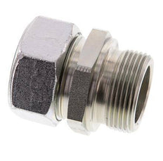 G 1 1/4'' Macho x 35L Anillo de corte recto de acero galvanizado 160 Bar DIN 2353