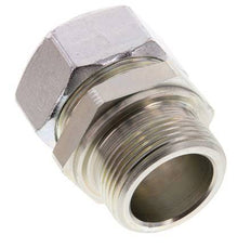 G 1 1/4'' Macho x 35L Anillo de corte recto de acero galvanizado 160 Bar DIN 2353
