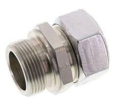 G 1 1/4'' Macho x 35L Anillo de corte recto de acero galvanizado 160 Bar DIN 2353