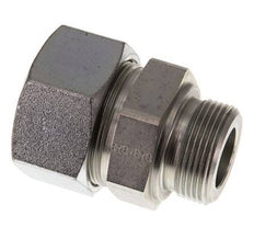 G 1 1/4'' Macho x 38S Anillo de corte recto de acero galvanizado 315 Bar DIN 2353