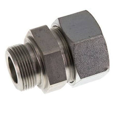 G 1 1/4'' Macho x 38S Anillo de corte recto de acero galvanizado 315 Bar DIN 2353