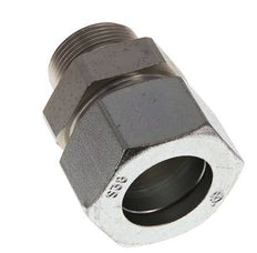 G 1 1/4'' Macho x 38S Anillo de corte recto de acero galvanizado 315 Bar DIN 2353