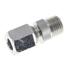 M10x1 Male x 6LL Zinc plated Steel Straight Cutting Ring 100 Bar DIN 2353 [5 Pieces]