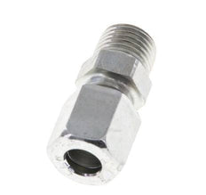 M10x1 Male x 6LL Zinc plated Steel Straight Cutting Ring 100 Bar DIN 2353 [5 Pieces]