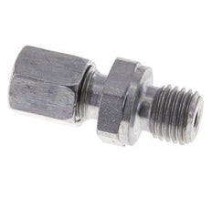 M12x1.5 Male x 6L Zinc plated Steel Straight Cutting Ring 315 Bar DIN 2353