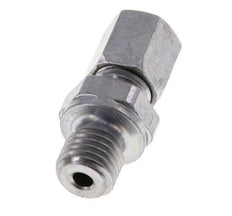 M12x1.5 Male x 6L Zinc plated Steel Straight Cutting Ring 315 Bar DIN 2353