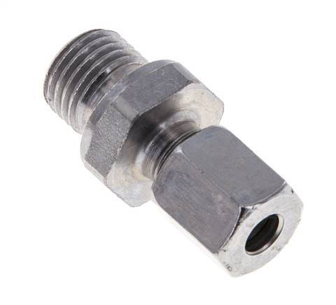 M14x1.5 Male x 6L Zinc plated Steel Straight Cutting Ring 315 Bar DIN 2353