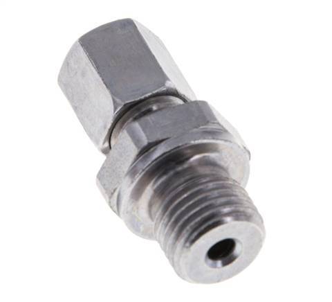 M14x1.5 Male x 6L Zinc plated Steel Straight Cutting Ring 315 Bar DIN 2353