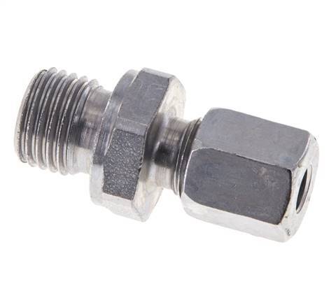 M14x1.5 Male x 6L Zinc plated Steel Straight Cutting Ring 315 Bar DIN 2353