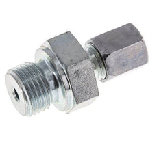 M16x1.5 Male x 6L Zinc plated Steel Straight Cutting Ring 315 Bar DIN 2353