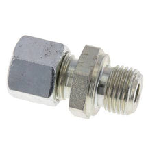 M16x1.5 Male x 10L Zinc plated Steel Straight Cutting Ring 315 Bar DIN 2353 [2 Pieces]