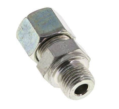 M16x1.5 Male x 10S Zinc plated Steel Straight Cutting Ring 630 Bar DIN 2353 [2 Pieces]