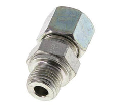 M16x1.5 Male x 10S Zinc plated Steel Straight Cutting Ring 630 Bar DIN 2353 [2 Pieces]