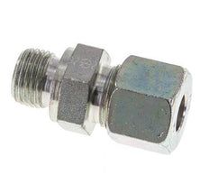 M16x1.5 Male x 10S Zinc plated Steel Straight Cutting Ring 630 Bar DIN 2353 [2 Pieces]