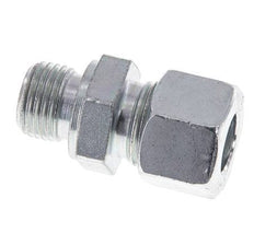 M16x1.5 Male x 12L Zinc plated Steel Straight Cutting Ring 315 Bar DIN 2353 [2 Pieces]
