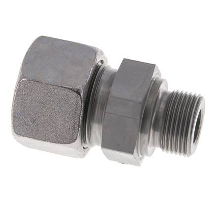 M22x1,5 Macho x 20S Anillo de corte recto de acero galvanizado 400 Bar DIN 2353