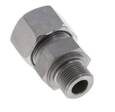 M22x1,5 Macho x 20S Anillo de corte recto de acero galvanizado 400 Bar DIN 2353