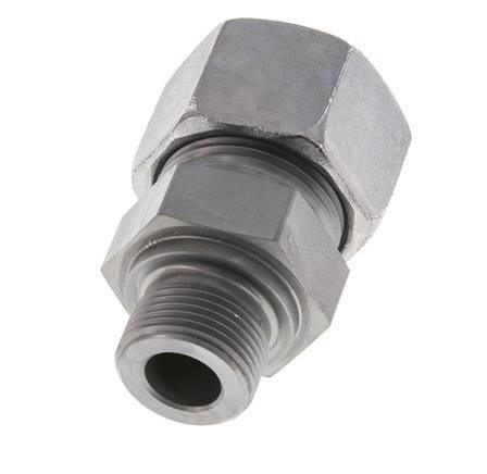 M22x1,5 Macho x 20S Anillo de corte recto de acero galvanizado 400 Bar DIN 2353