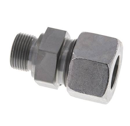 M22x1,5 Macho x 20S Anillo de corte recto de acero galvanizado 400 Bar DIN 2353