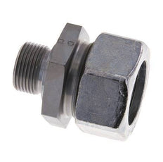 M22x1.5 Male x 28L Zinc plated Steel Straight Cutting Ring 160 Bar DIN 2353