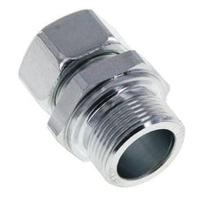 M33x2 Male x 22L Zinc plated Steel Straight Cutting Ring 160 Bar DIN 2353