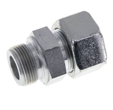 M33x2 Macho x 25S Anillo de corte recto de acero galvanizado 400 Bar DIN 2353