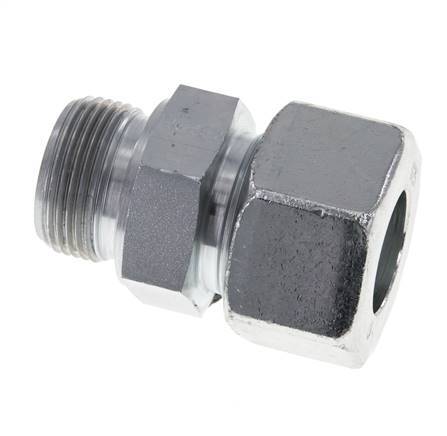 M33x2 Macho x 25S Anillo de corte recto de acero galvanizado 400 Bar DIN 2353