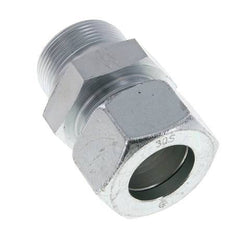M42x2 Macho x 30S Anillo de corte recto de acero galvanizado 400 Bar DIN 2353