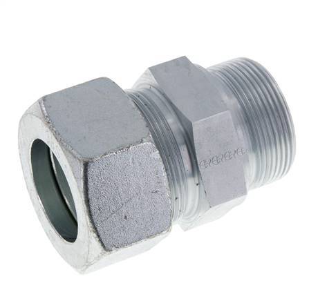 M48x2 Macho x 38S Anillo de corte recto de acero galvanizado 315 Barra DIN 2353