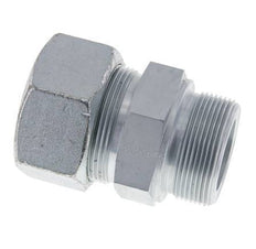 M48x2 Macho x 38S Anillo de corte recto de acero galvanizado 315 Barra DIN 2353