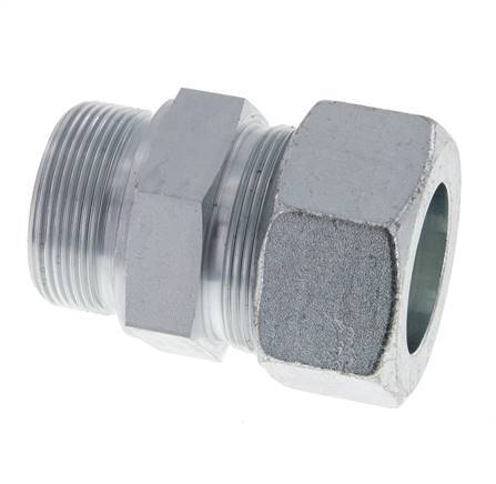 M48x2 Macho x 38S Anillo de corte recto de acero galvanizado 315 Barra DIN 2353
