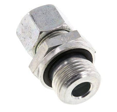 G 1/2'' Male x 12L Zinc plated Steel Straight Cutting Ring with FKM Seal 315 Bar DIN 2353 [2 Pieces]
