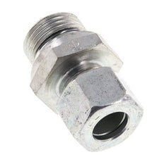G 1/2'' Male x 12L Zinc plated Steel Straight Cutting Ring with FKM Seal 315 Bar DIN 2353 [2 Pieces]