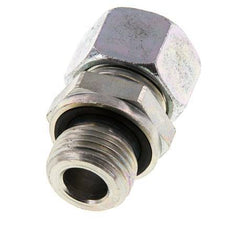 G 1/2'' Male x 15L Zinc plated Steel Straight Cutting Ring with FKM Seal 315 Bar DIN 2353 [2 Pieces]